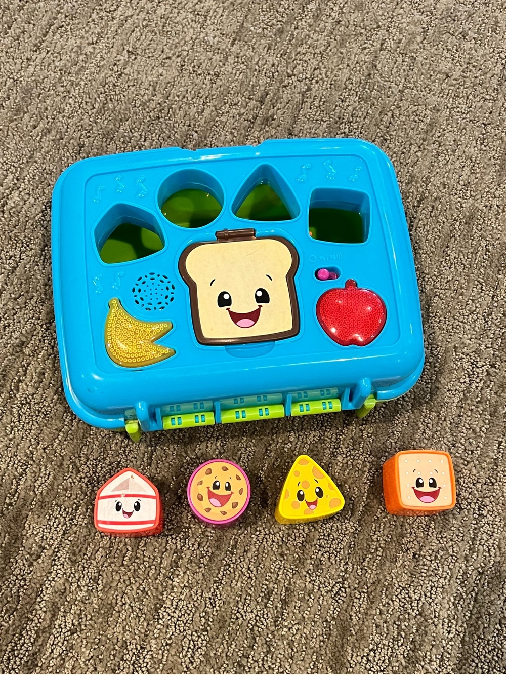 Bright Starts Shape Sorting Snack Box Toy